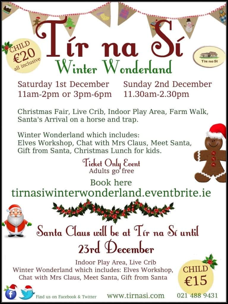Santa at Tir na Sí Winter Wonderland 2012 - Ring of Cork