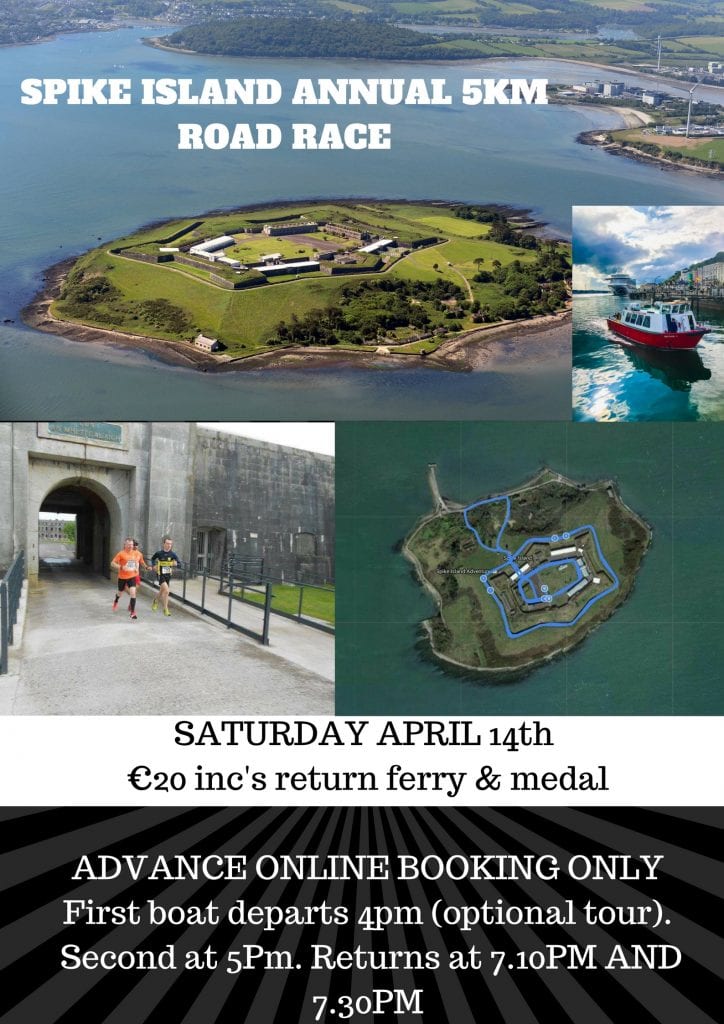 www.ringofcork.ie | Spike Island 5k Race | April 14th 2018