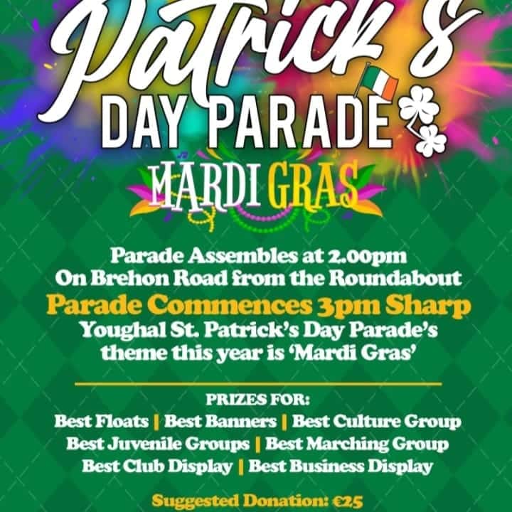 Youghal Saint Patrick's Day Parade 2023 | www.ringofcork.ie | Ring of Cork