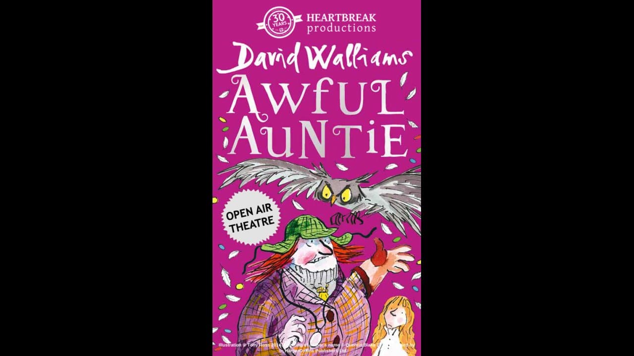 Awful Auntie by David Walliams Fota House Tickets | www.ringofcork.ie | Ring of Cork