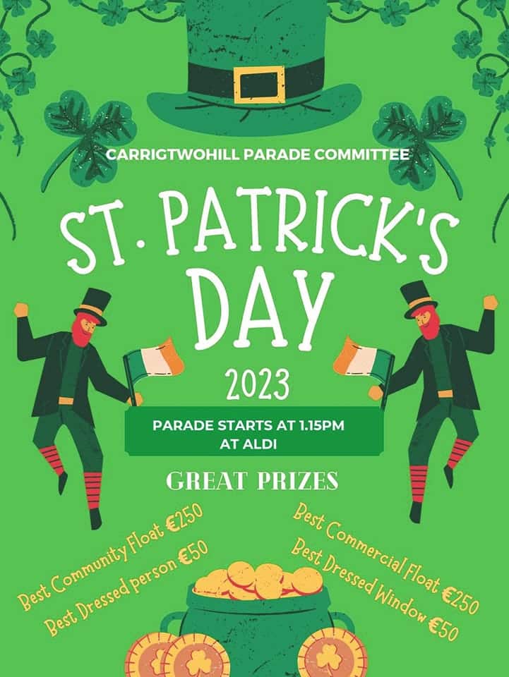 2023 Carrigtwohill Saint Patrick's Day Parade | www.ringofcork.ie | Ring of Cork