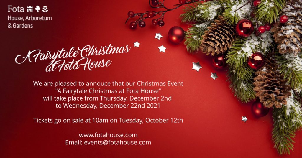 Christmas 2021 Fota House | Ring of Cork | www.ringofcork.ie