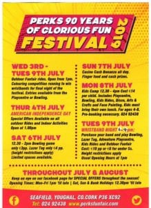 Perks 90 Years Of Glorious Fun Festival - Ring of Cork